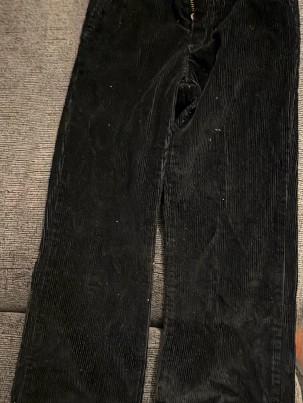 Gymboree Black Corduroy Straight-Leg Pants